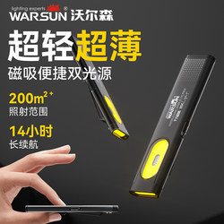 Wolsen T7 Pro Flashlight Strong Light Rechargeable Ultra-Bright Outdoor Small Portable Light Mini Repair Work Light