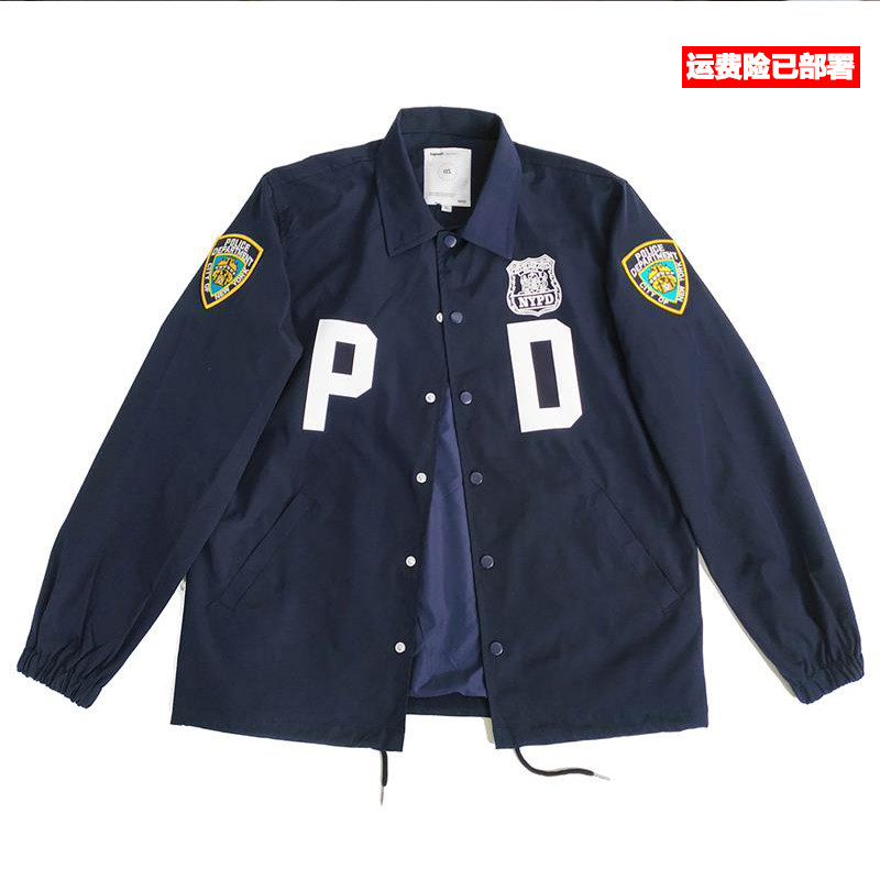 American Tide Card CS Tactical Tooling Coaching Jacket Man Skateboard Clothing NYPD Agent Coat DEA Recognition Wind Suit