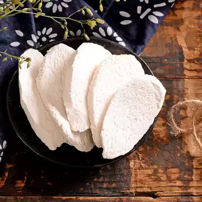Sulfur-free yam tablets 500 grams of dried yam, peeled and dried yam, can be ground without sour taste