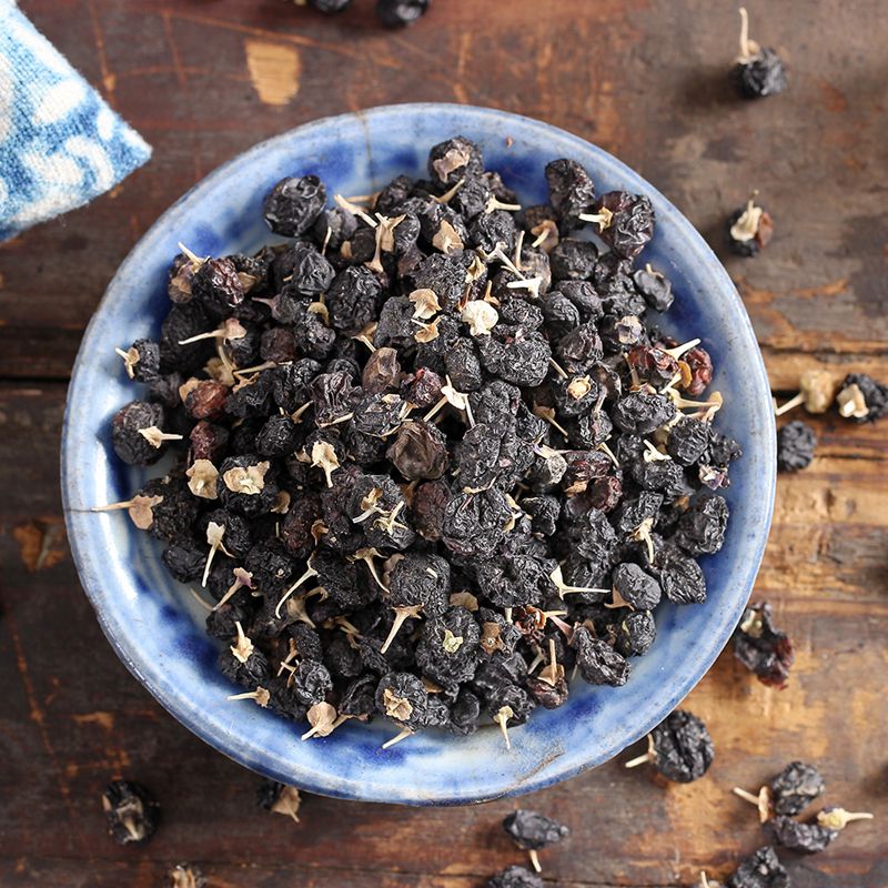 A pound pack of 500g Qinghai wash-free black wolfberry fruit black gouqi tea black gouqi 1 catties