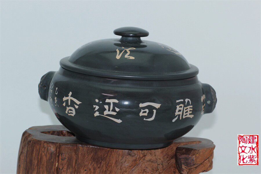 National non-genetic heritage Chinese named pottery water purple tao Yunnan ten old artist Chen Shaokang pure old cooker