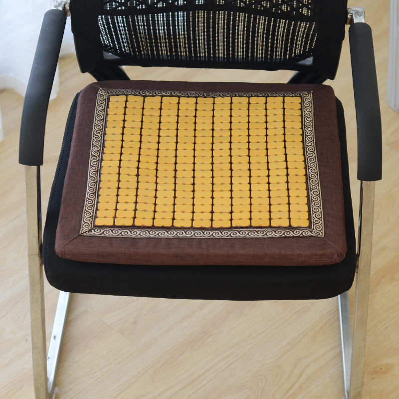 Mahjong sponge mat cushion summer dining chair cushion summer office chair car non-slip breathable student