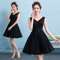 Evening dress 2019 new banquet Korean student graduation dress dress female performance Party party dress summer