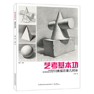 正版 艺考基本功：素描石膏几何体 明暗素描组合静物大色调练习 明暗素描组合静物练习指导参考书籍