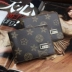 Bao da giấy phép lái xe mới của Hàn Quốc dành cho nam và nữ gói thẻ siêu mỏng ID bộ giấy phép lái xe cá nhân dành cho người lái xe ví louis vuitton Chủ thẻ