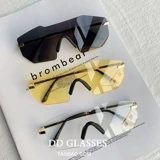 Брендовые ветрозащитные солнцезащитные очки подходит для мужчин и женщин, европейский стиль