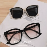 Брендовые модные трендовые солнцезащитные очки подходит для мужчин и женщин, в корейском стиле, градиент