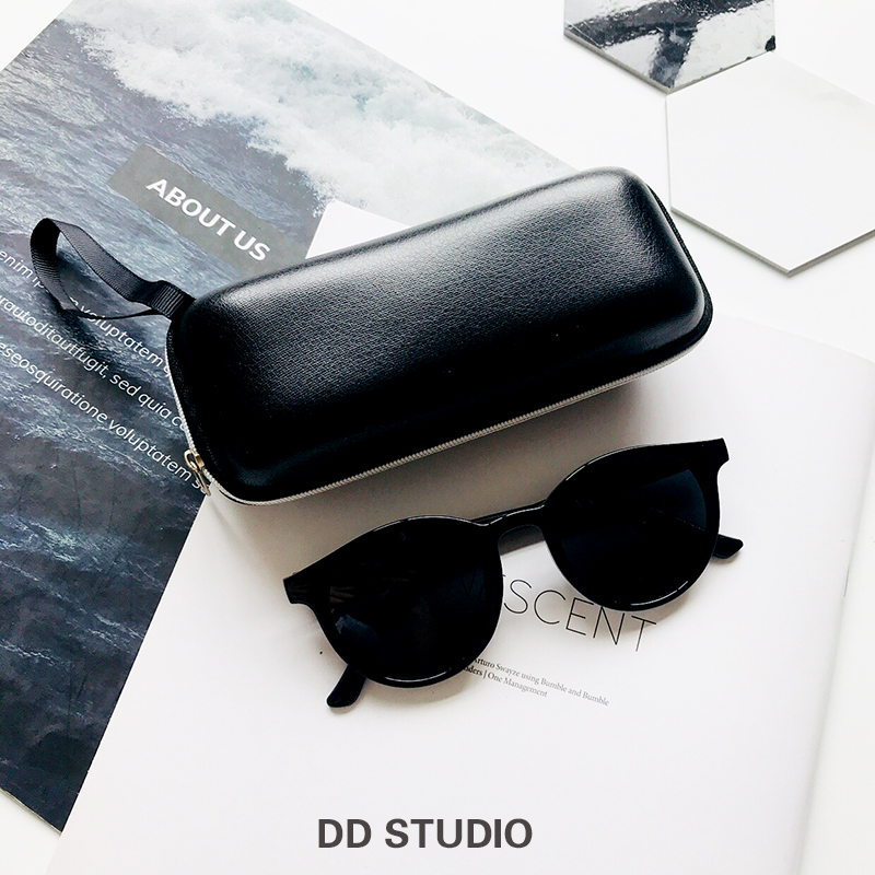 Square Zipper Package Black Sunglasses Box Glasses Box Cube Waterproof Box