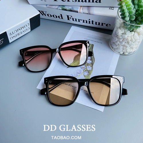 Розовые румяна, солнцезащитные очки, в корейском стиле, новая коллекция, популярно в интернете