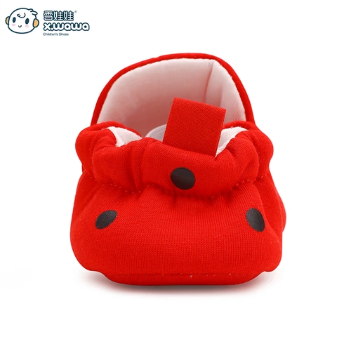 雪娃娃 Детская хваталка для девочек, обувь для раннего возраста, DIY, мягкая подошва, 0-6 мес.