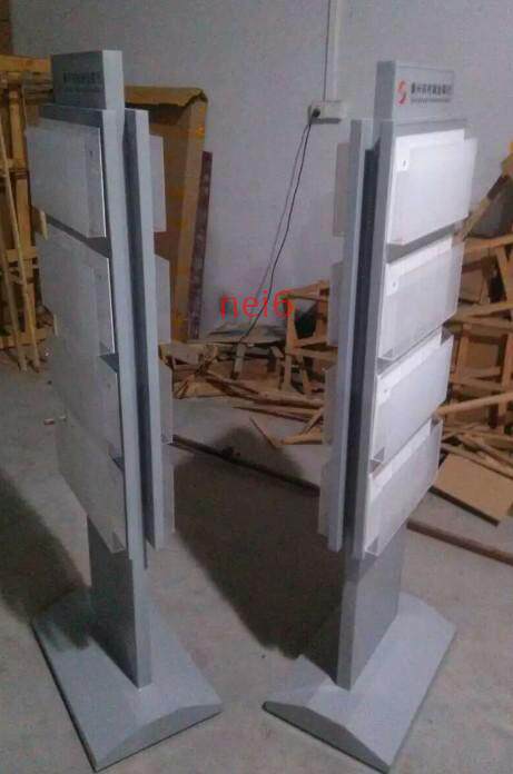 Tai Xing Rural Commercial Bank Information Shelf Promotional Folding Page Shelf Poster poster promotional desk