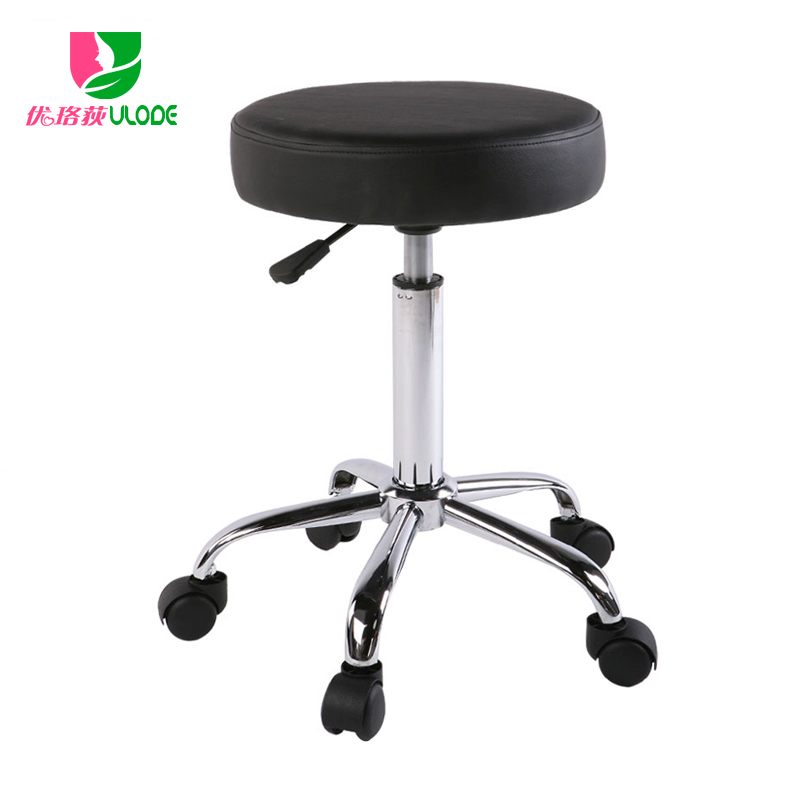 Superior Celluloid COSMETIC STOOL SWIVEL LIFTING ROUND PULLEY STOOLS BIG WORK BENCH HAIRDRESNSHOP BEAUTY SALON SPECIAL