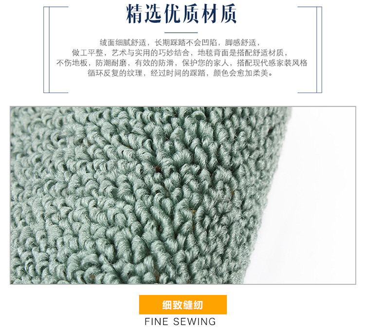 Miễn phí vận chuyển Jin Danlan thảm lớn không trượt tấm thảm chùi chân để đẩy lên thảm cửa bếp tấm thảm chùi chân hình tròn màu thảm có thể được tùy chỉnh - Thảm sàn thảm chùi chân đế cao su