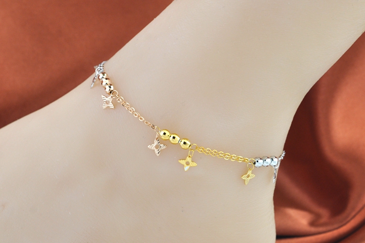 Bracelet de cheville Femme OTHER   en Argenterie - Ref 3102351 Image 6