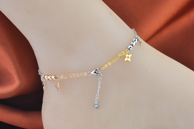 Bracelet de cheville Femme OTHER   en Argenterie - Ref 3102351 Image 7