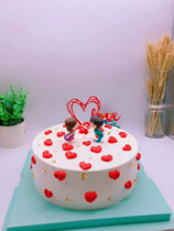 Lovers Lovers Eva Birthday Cake Co-City Booking Distribution Express Beijing Guangzhou Shenzhen Fuzhou Nannanchang
