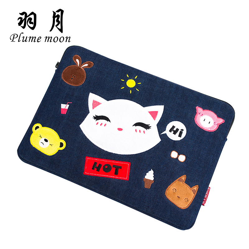 Hayuan laptop package women's inner gall package macbook air pro cartoon apple cute