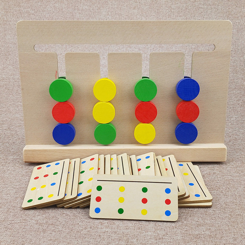 Children's logical thinking training Baby concentration Memory Kindergarten Montessori early education puzzle development toys