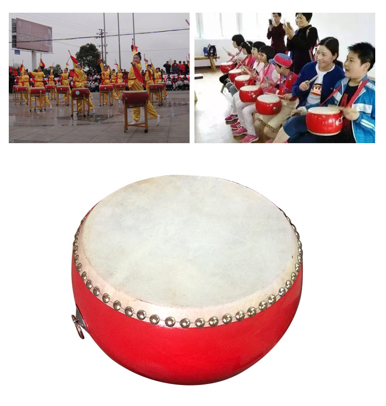 Converse đồ chơi mẫu giáo nhạc cụ Orff âm nhạc vui vẻ dạy bằng gỗ da bò trống trẻ nhỏ nhà thờ trống nhạc cụ do choi tre em