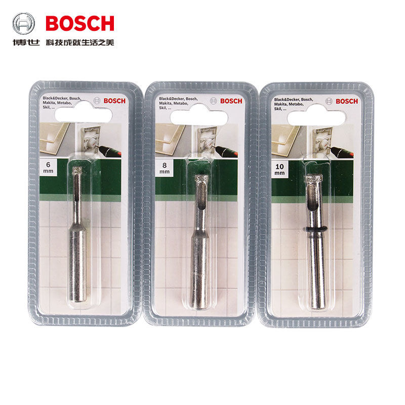 Decode Clearing Bosch tile drill 8mm glass floor tile tile marble opener 5 8 10 12
