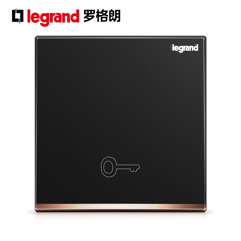 TCL Rogue view carbon black access switch out of door button 86 type automatic door self-reset switch