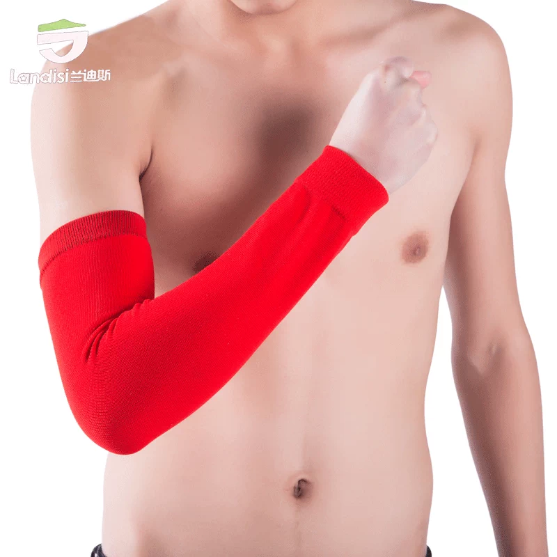 Vòng tay thể thao khuỷu tay kéo dài cổ tay nam ấm cánh tay siêu mỏng tay áo thoáng khí bóng rổ mùa hè chống nắng phụ nữ