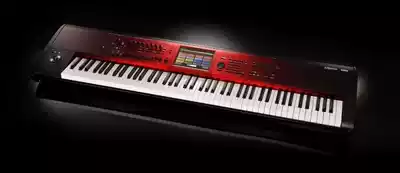 Korg Kronos SE flagship synthesizer KronosSE61 Kronos SE73 red version send pedal