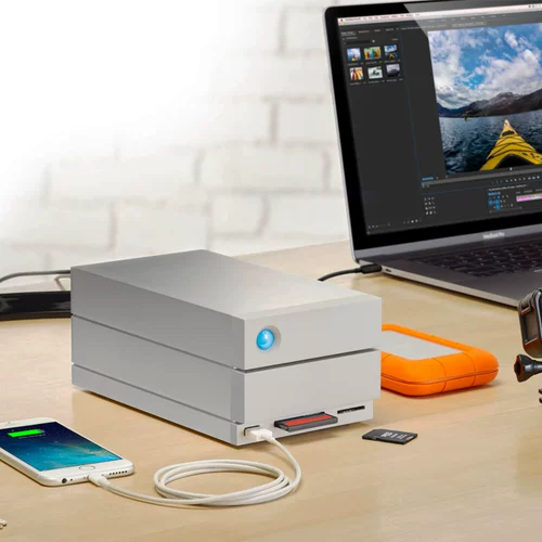 Lacie 2Big Dock Disk Array 32T Thunderbolt 3 Генератор интерфейс типа C STGB32000400