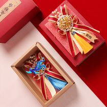 Dragon and Phoenix Flower Chinese wedding corsage bridegroom bride dont spend a full set of high-end wedding supplies