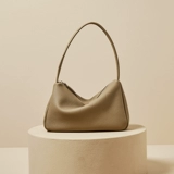 avalea Кожаная сумка на одно плечо, модная сумка подмышку, портативная небольшая сумка, французский стиль, из натуральной кожи