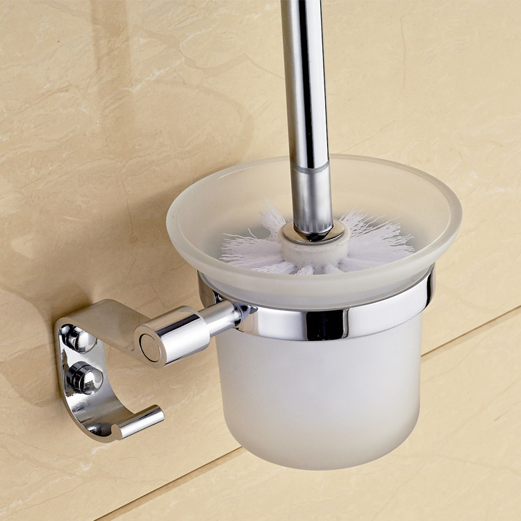 Купить Обойма щеткодержателя для унитаза 菲澜雨卫浴不锈钢加厚浴室五金挂件马桶刷杯架洁具刷子全套组合 ...