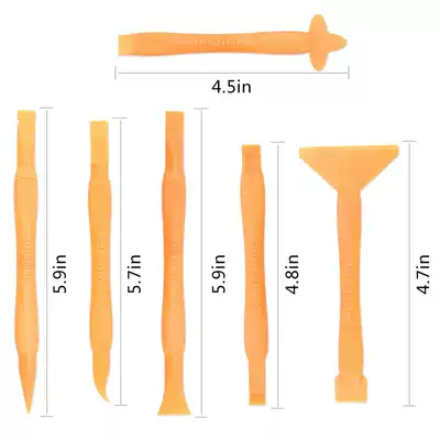 Plastic fiber crowbar warping set Mobile phone flat panel display touch screen cable shell opening disassembly stick warping tool