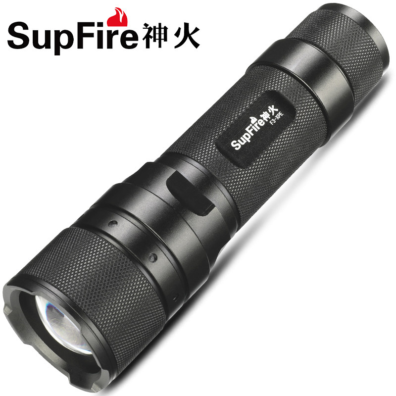 SupFire Shenhuo bicycle headlight zoom glare flashlight rechargeable super bright LED outdoor spotlight long shot