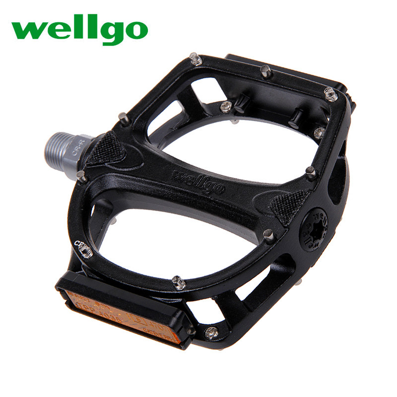 Taiwan Production Vig Pedalling Super Light Mountaineering Bike Foot Pedal Bearings Universal Non-slip Aluminum Alloy Peering Foot Pedal