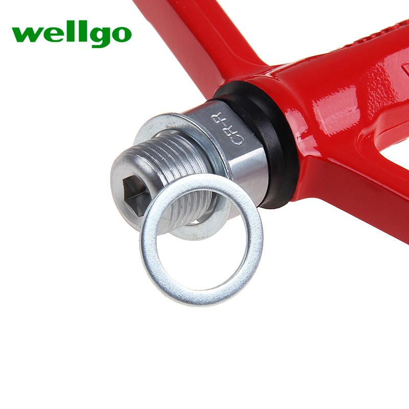 Wellgo Vig original bicycle crank gasket pedal gasket anti-abnormal sound screw tight washer foot pad accessories