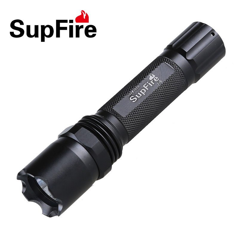 God Fire SupFire J6 Bicycle Intense Light Flashlight Bike Outdoor Riding The Front Light Bike Riding Gear