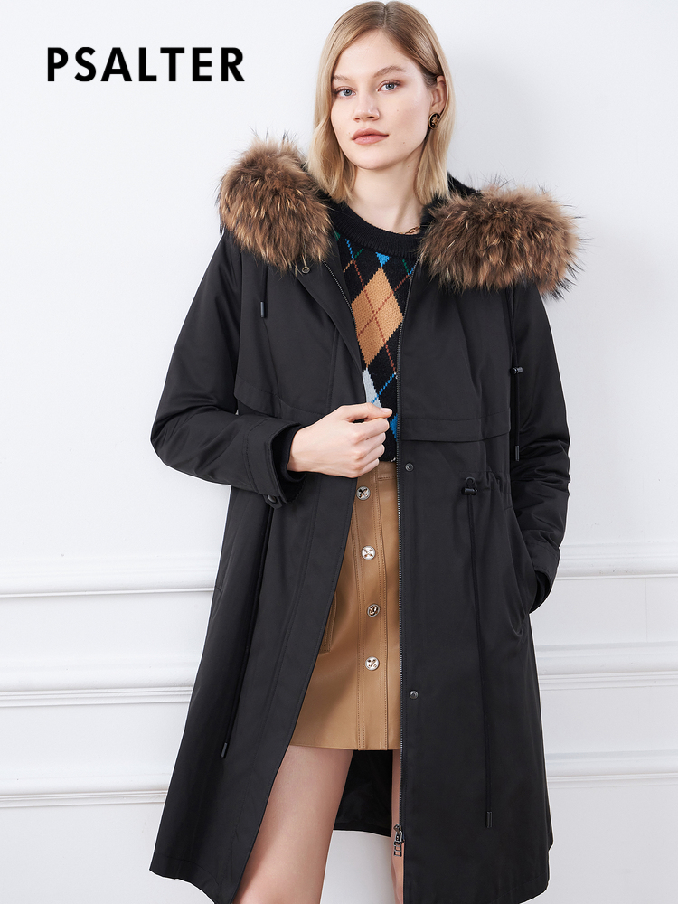 Psalm Women's 2020 Winter New Fur Parker 6C60509223