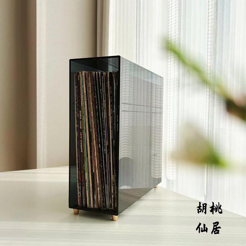 Vinyl Record Storage Rack, Acrylic Record Rack, Cd Rack, Lp Vinyl Storage Box, Vinyl Record Collection Display Rack