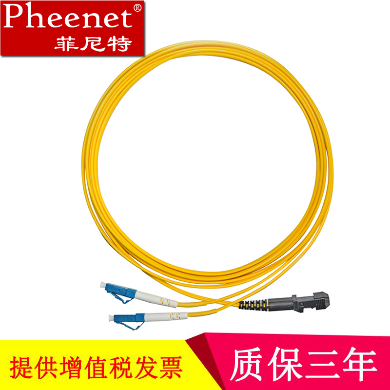 Finite MTRJ-LC single-mode 10 Gigabit FC SC ST fiber optic jumper dual-core pigtail telecom grade MTRJ-MTRJ