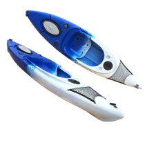 EK kayak single - man fat boat plastic boat kayak thickened canoe PE hardboat club scenic boat for boat
