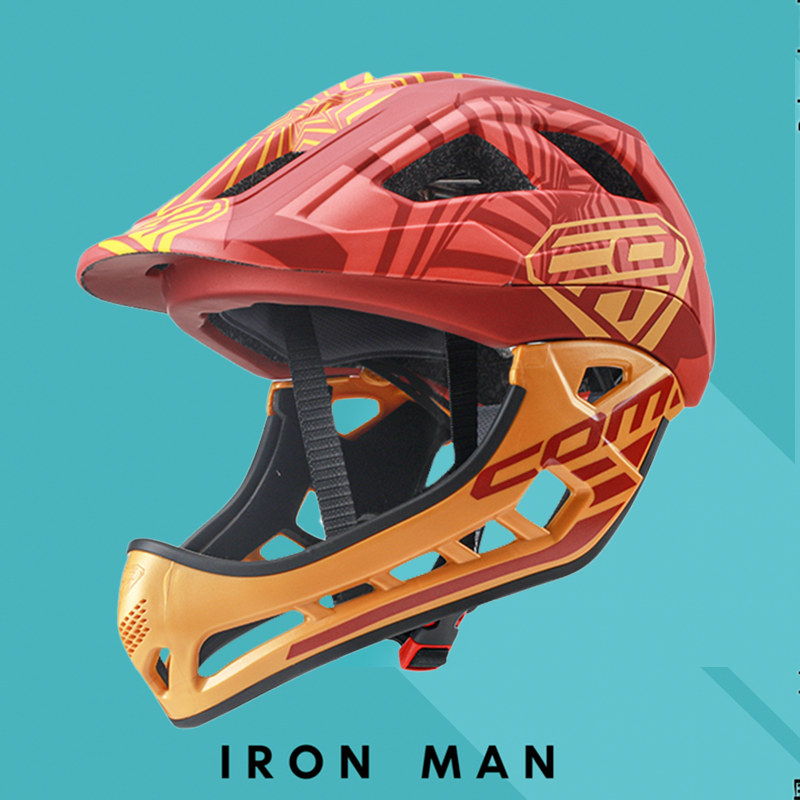 com balanced bike helmet child safety hat children full armor male and female riding gear sliding walkway KC1-Taobao