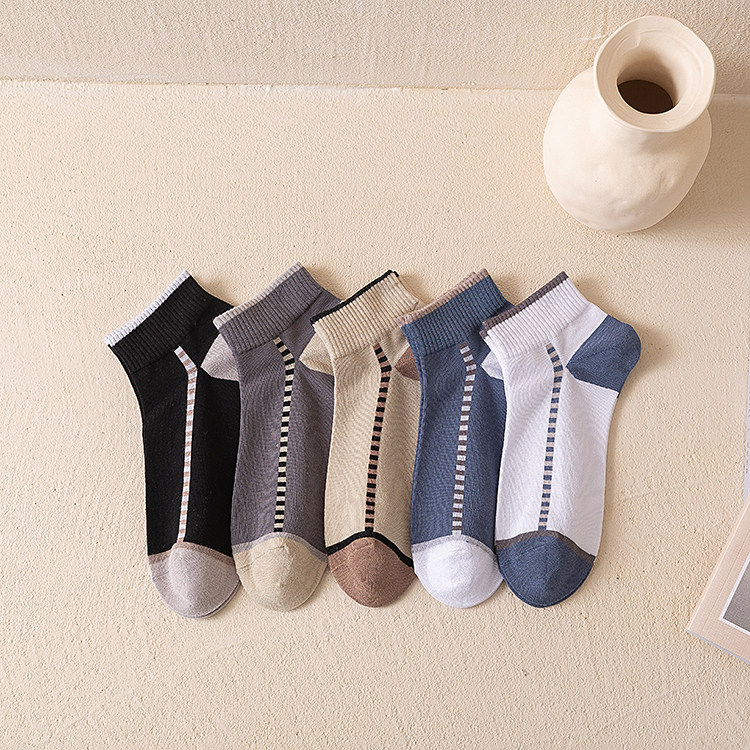 U296 Socks Men Short Socks Spring Summer Thin Deodorant Suction sweat Shallow Mouth Invisible Socks sports invisible socks