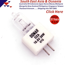DZA 10 8V 30W Halogen Lamp 6390 Colorimetric Spectrophotometer Biochemical Analyzer Bulb 10 8V