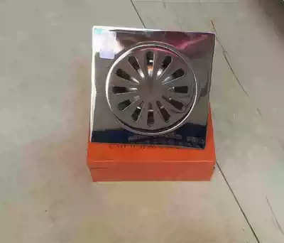 Stainless steel floor drain Powder room deodorant floor drain Stainless steel filter Multi-layer protection Home improvement engineering buckle floor drain
