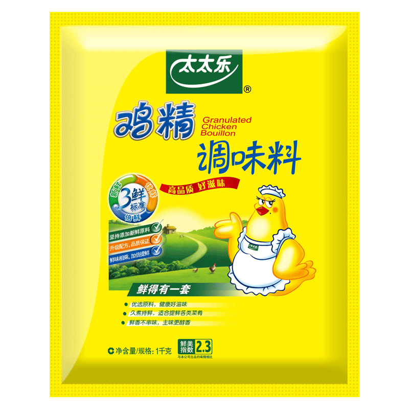 Totole Sanxin Chicken Essence Seasoning 1000g * 1 bag of Condiment Noodle soup Kitchen stir-fry seasoning