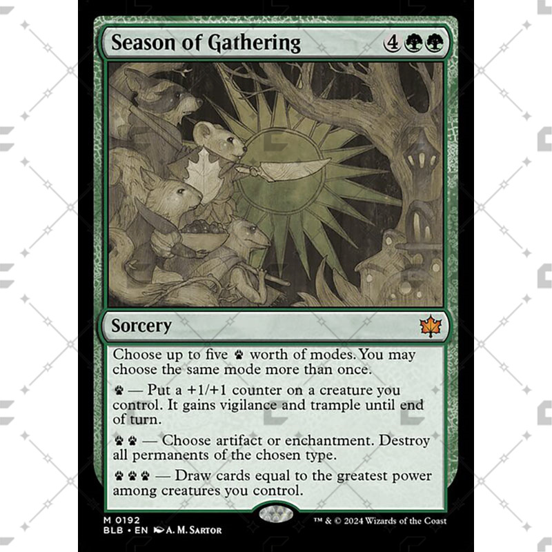 【Coptus】Magic: the Gathering Season of Gathering English Blb-192/286 【Coptus】Magic: the Gathering Season of Gathering English Blb-192/286