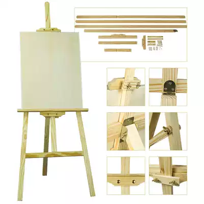 Pine Wood oil easel 150 175 art sketch sketching board easel wooden advertising poster store display stand