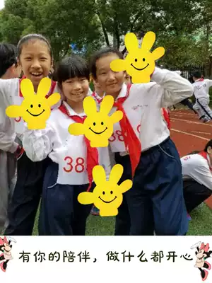 Five-finger palm props Kindergarten dancing hand-held flowers School Games Opening ceremony creative hand-held objects