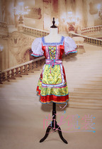 Russian folk dance clothing European style dance clothing Russian dance dress Beijing custom rental