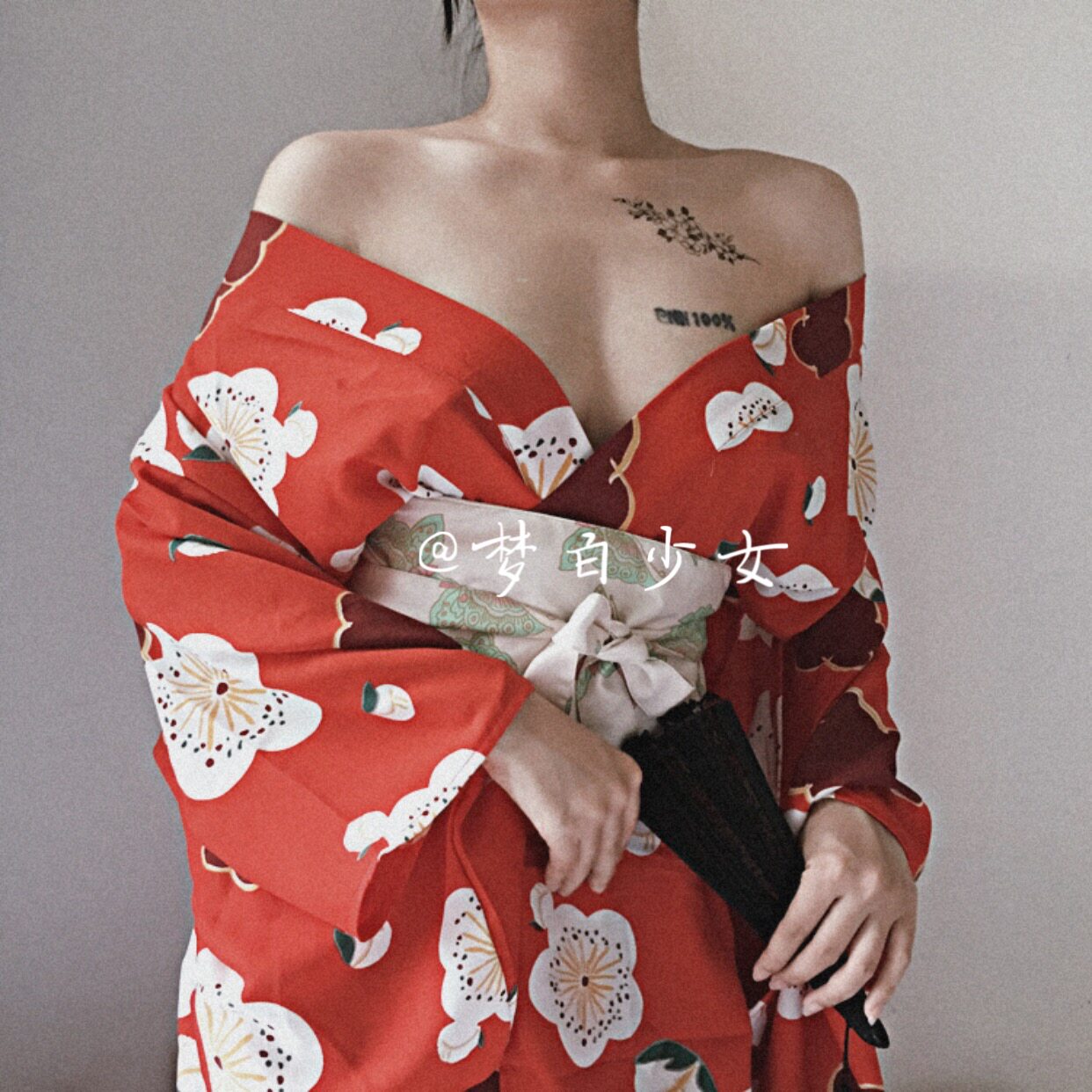 Dream white house sex underwear Japanese-style large size sexy Japanese kimono long version pajama cardigan